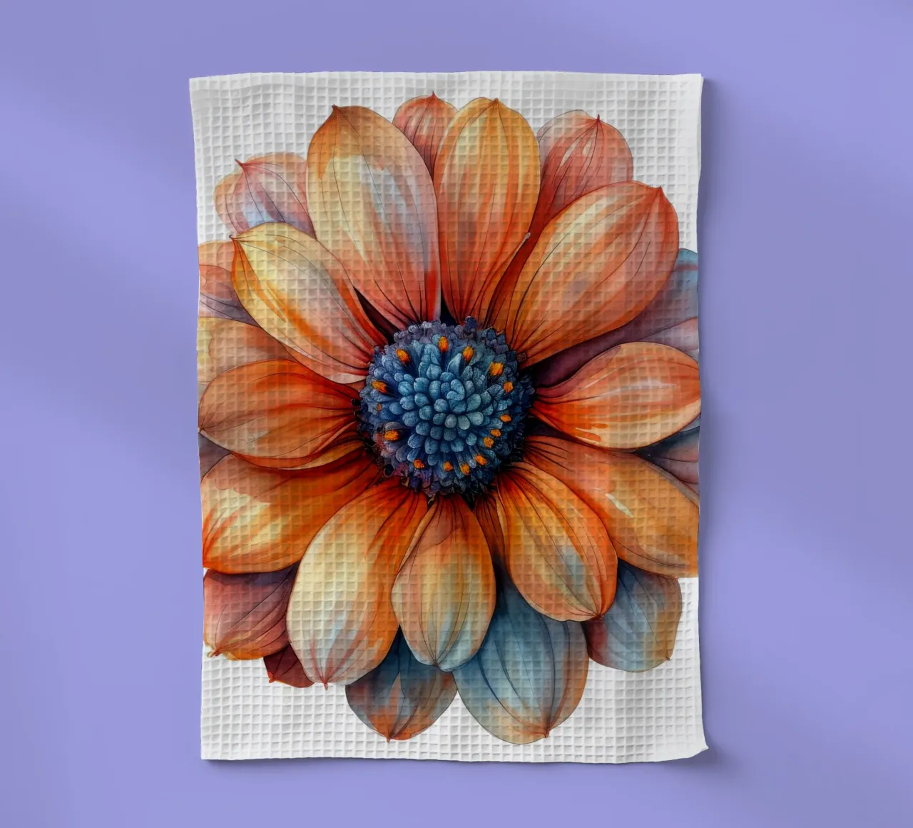 Gemaltes Gänseblümchen Blume 4 Geschirrtuch von Bold Blooms