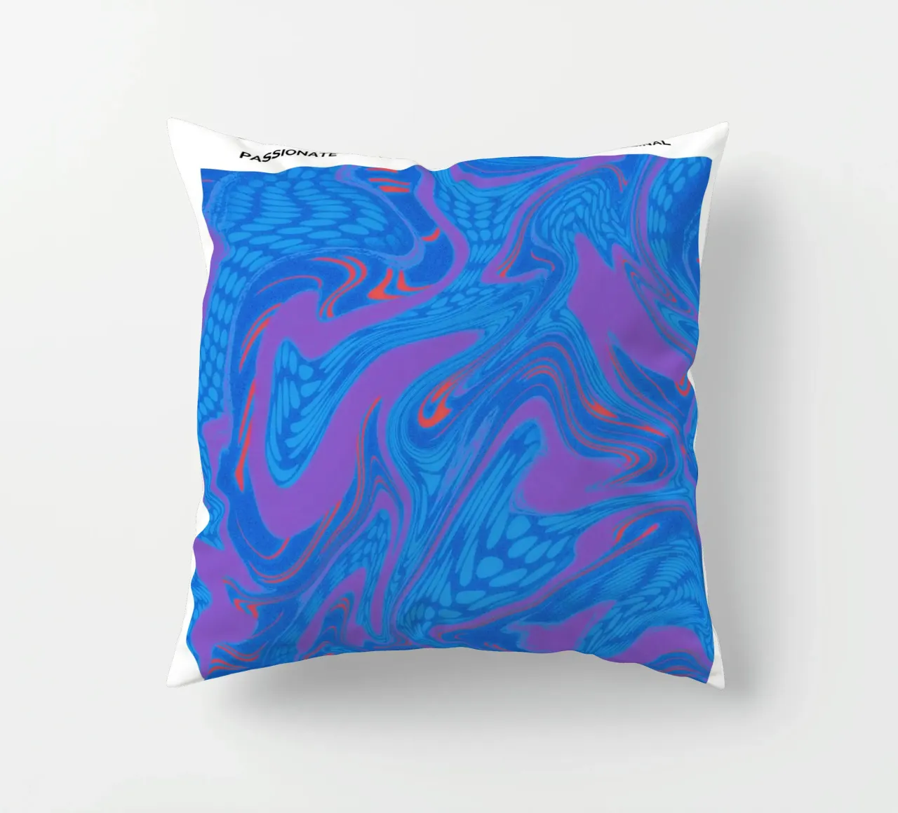 Aquarius Zodiac Print – Innovative, Eccentric & Refreshing cuscino da PrintCessStudio