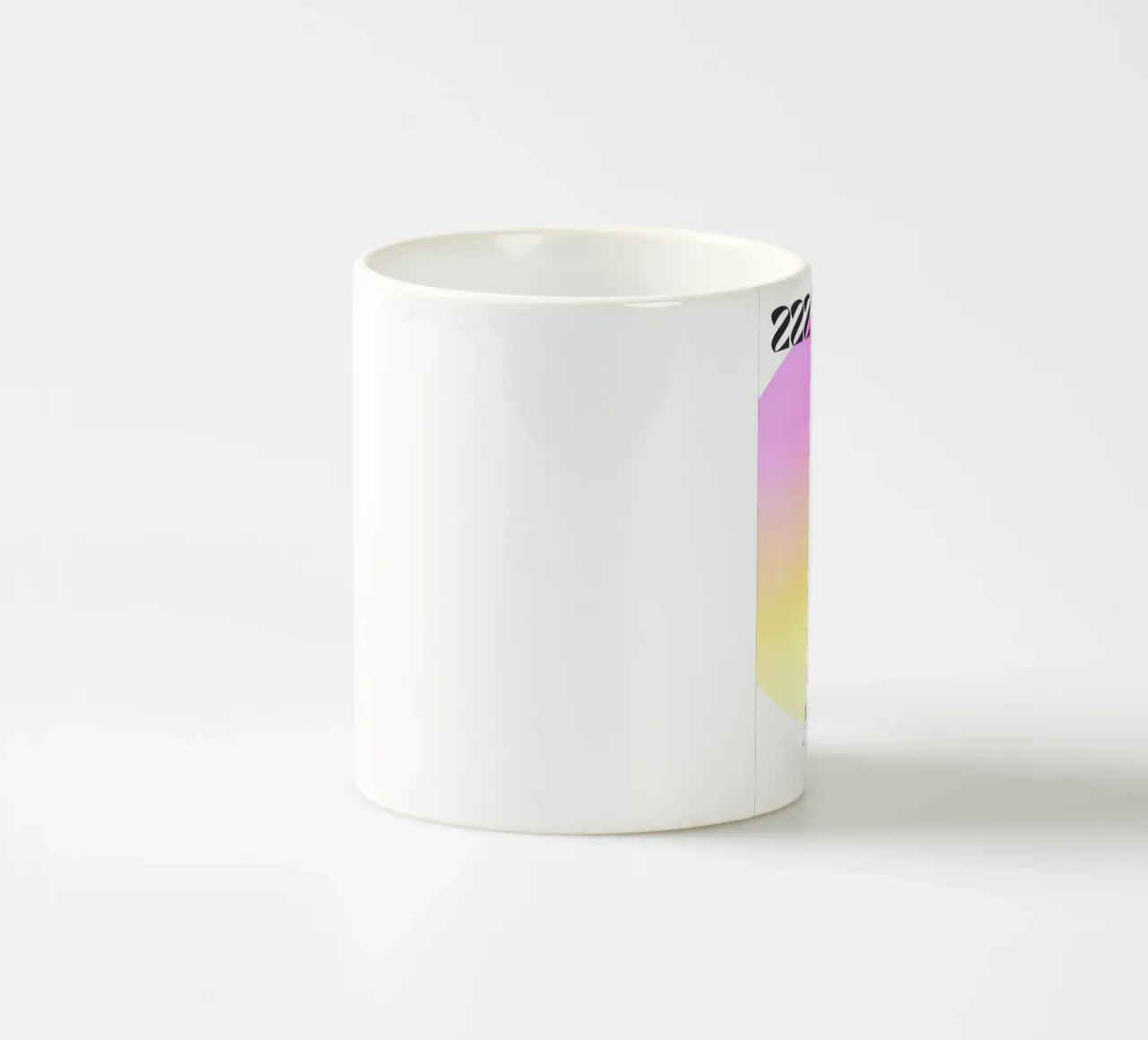 222 Alignment Print – Harmonious, Balanced & Spiritual tazza in ceramica da PrintCessStudio