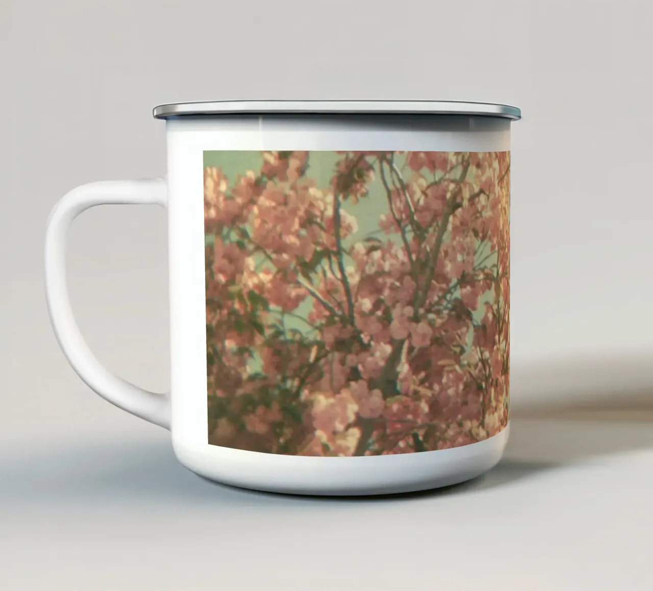 The Day is Done enamel mug by Cassia Beck Photography