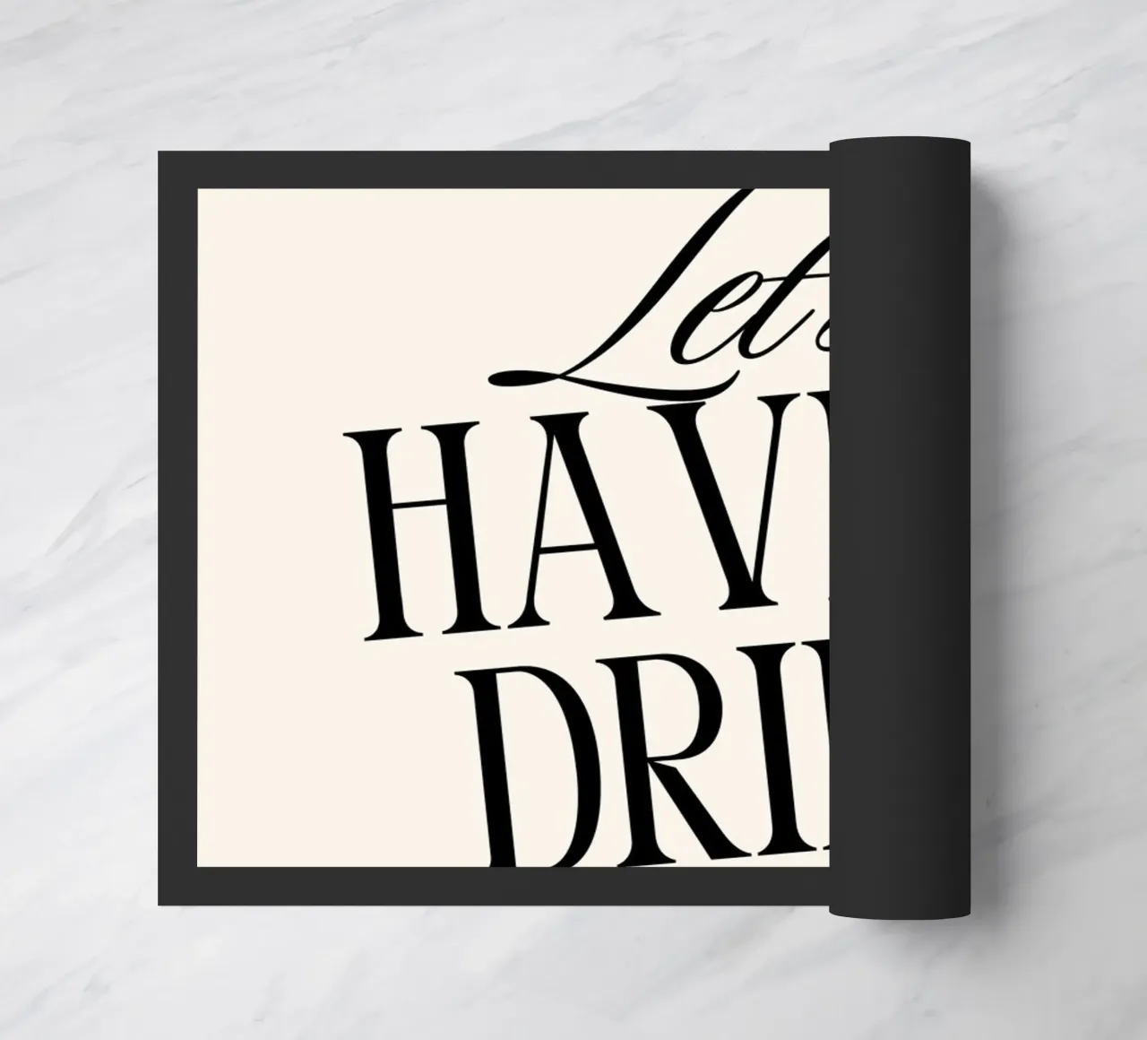 Let's Have a Drink... or Two Print – Playful, Cheerful & Fun zerbino da PrintCessStudio
