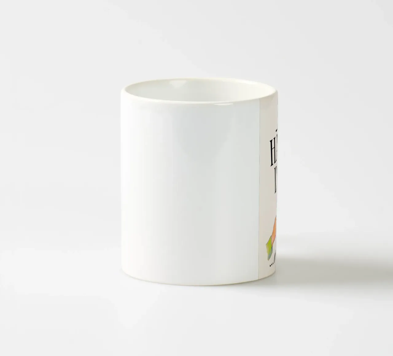 Let's Have a Drink... or Two Print – Playful, Cheerful & Fun Keramik Tasse von PrintCessStudio