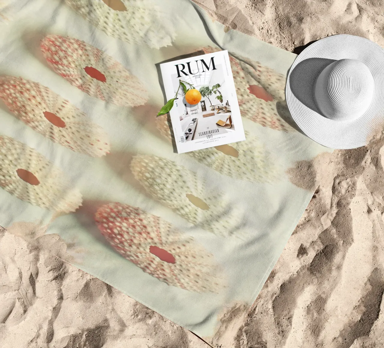 Collezione di ricci di mare telo mare da Cassia Beck Photography