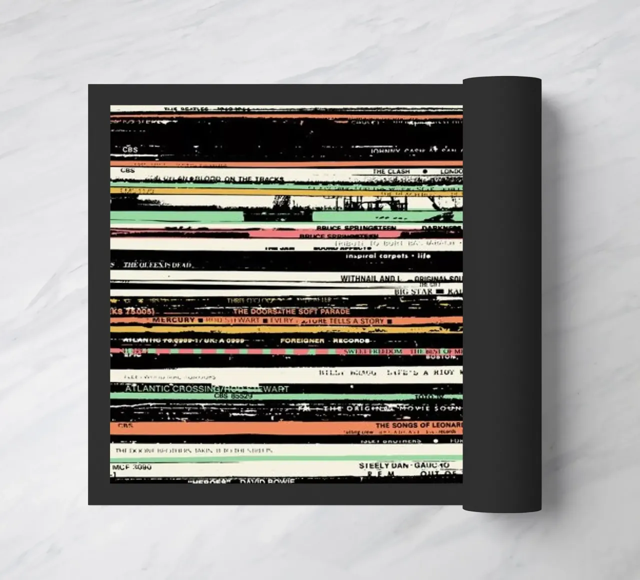 Records doormat by Florent Bodart