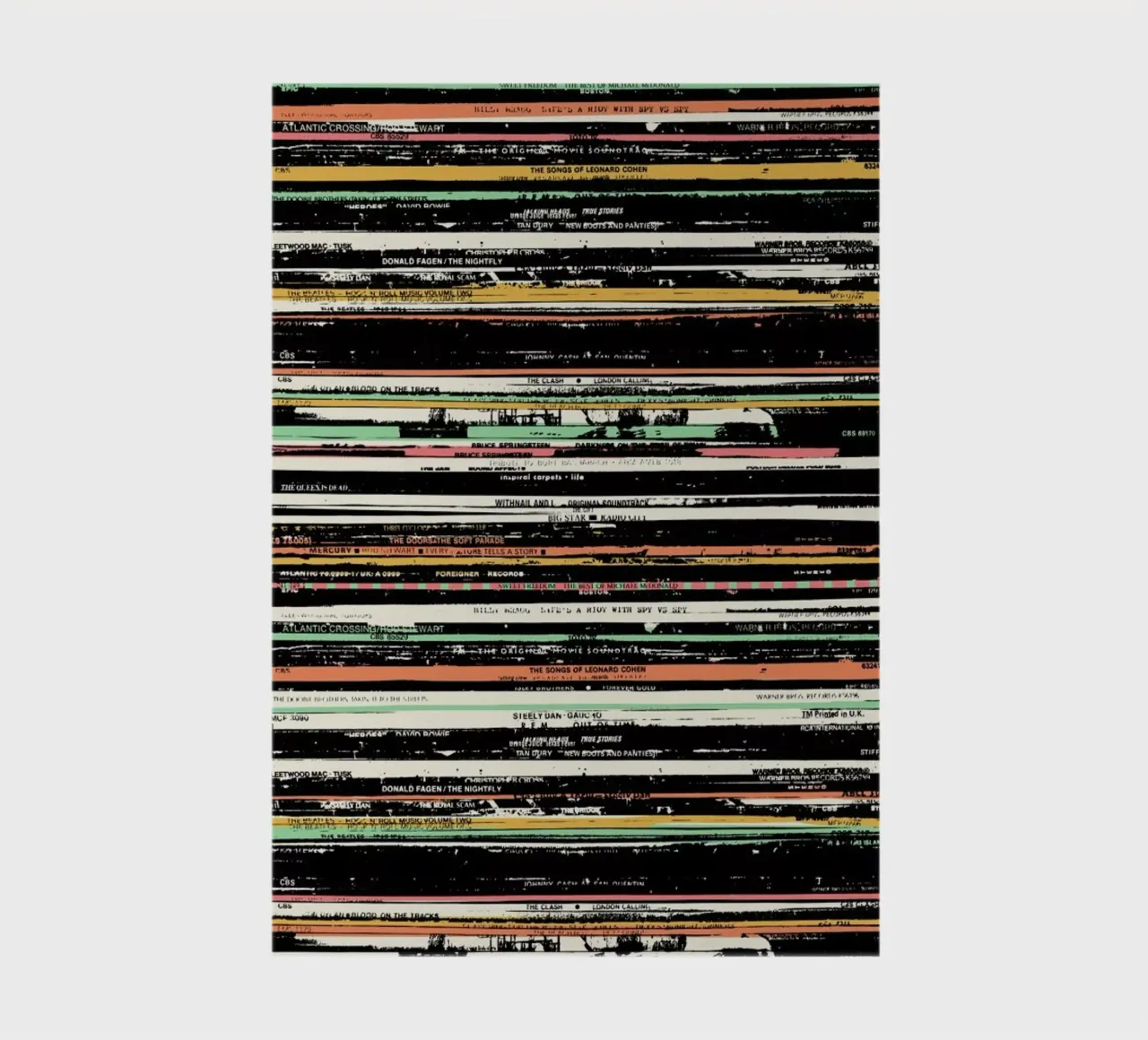 Records notebook by Florent Bodart