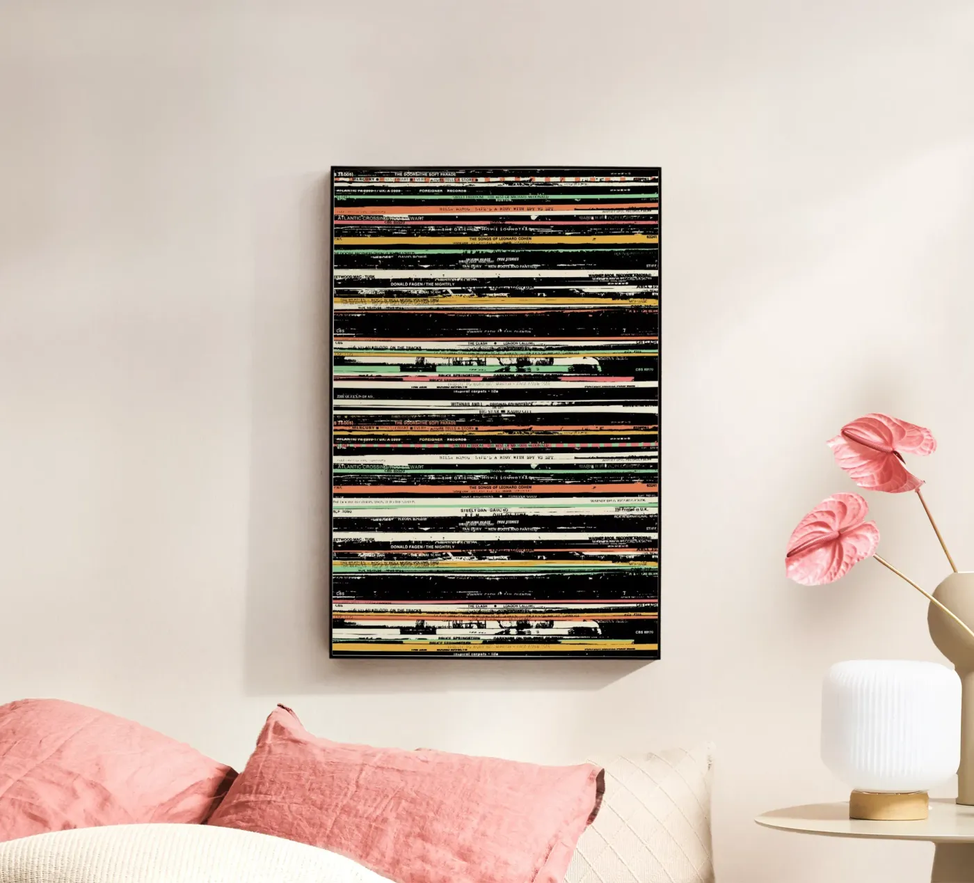 Records acryl van Florent Bodart