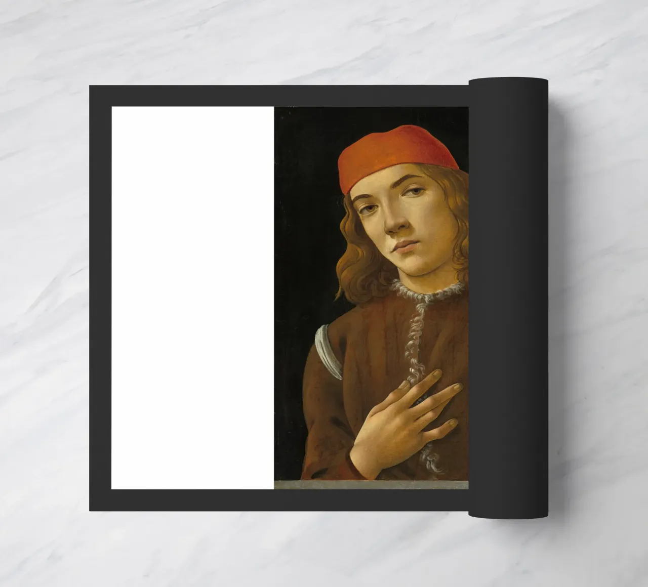 Sandro Botticelli - Ritratto di giovane uomo zerbino da Timeless Artworks