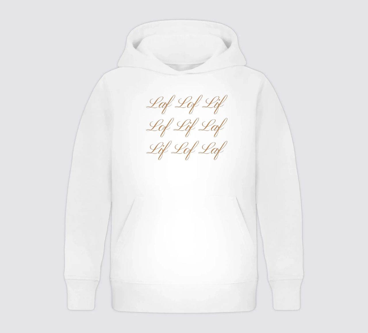Lif Laf Lof - Completo felpa bambino con cappuccio da fsaf