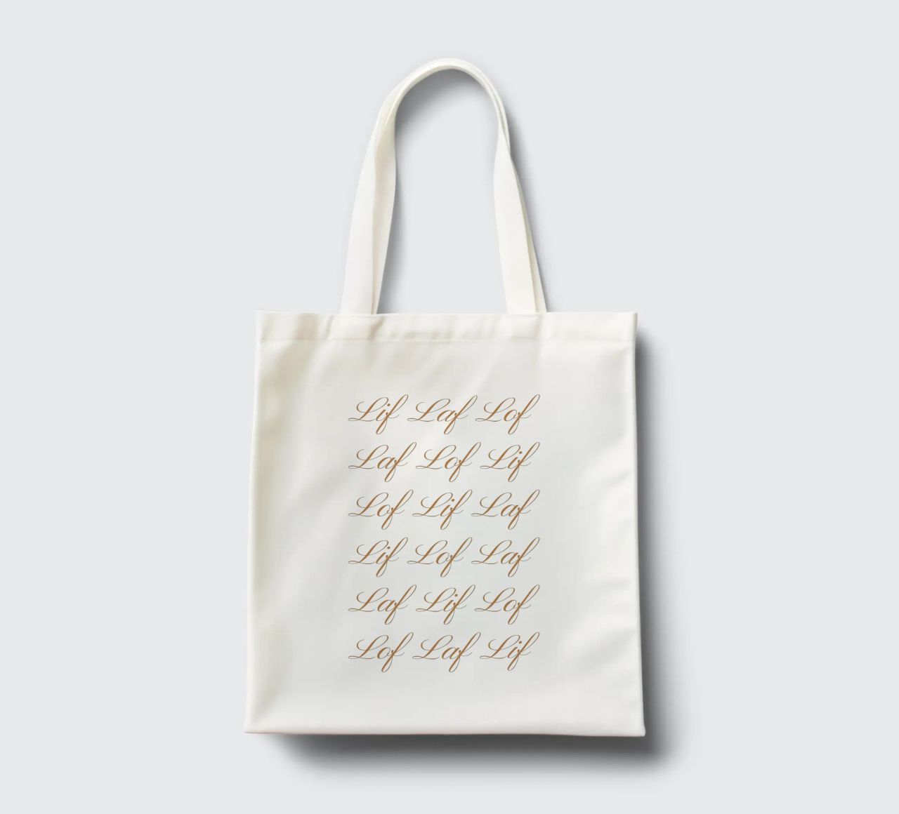 Lif Laf Lof - Completo borsa in juta da fsaf