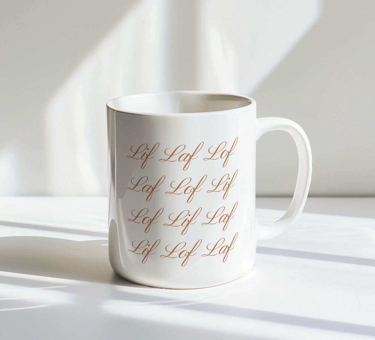 Lif Laf Lof - Completo tazza in ceramica da fsaf