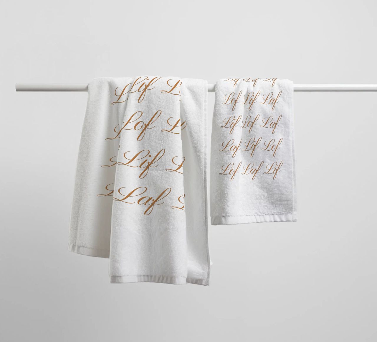 Lif Laf Lof - Completo asciugamano da bagno da fsaf