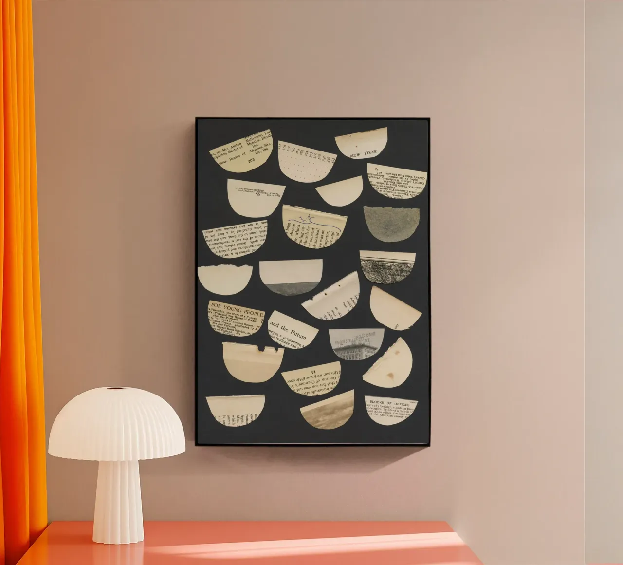 Parole libere plexiglass da Cassia Beck Collage