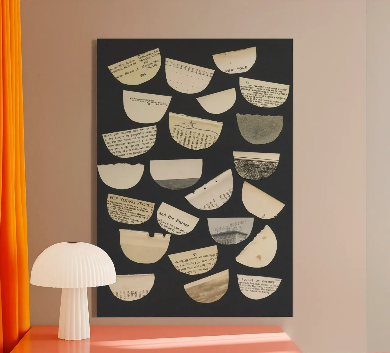 Parole libere plexiglass da Cassia Beck Collage