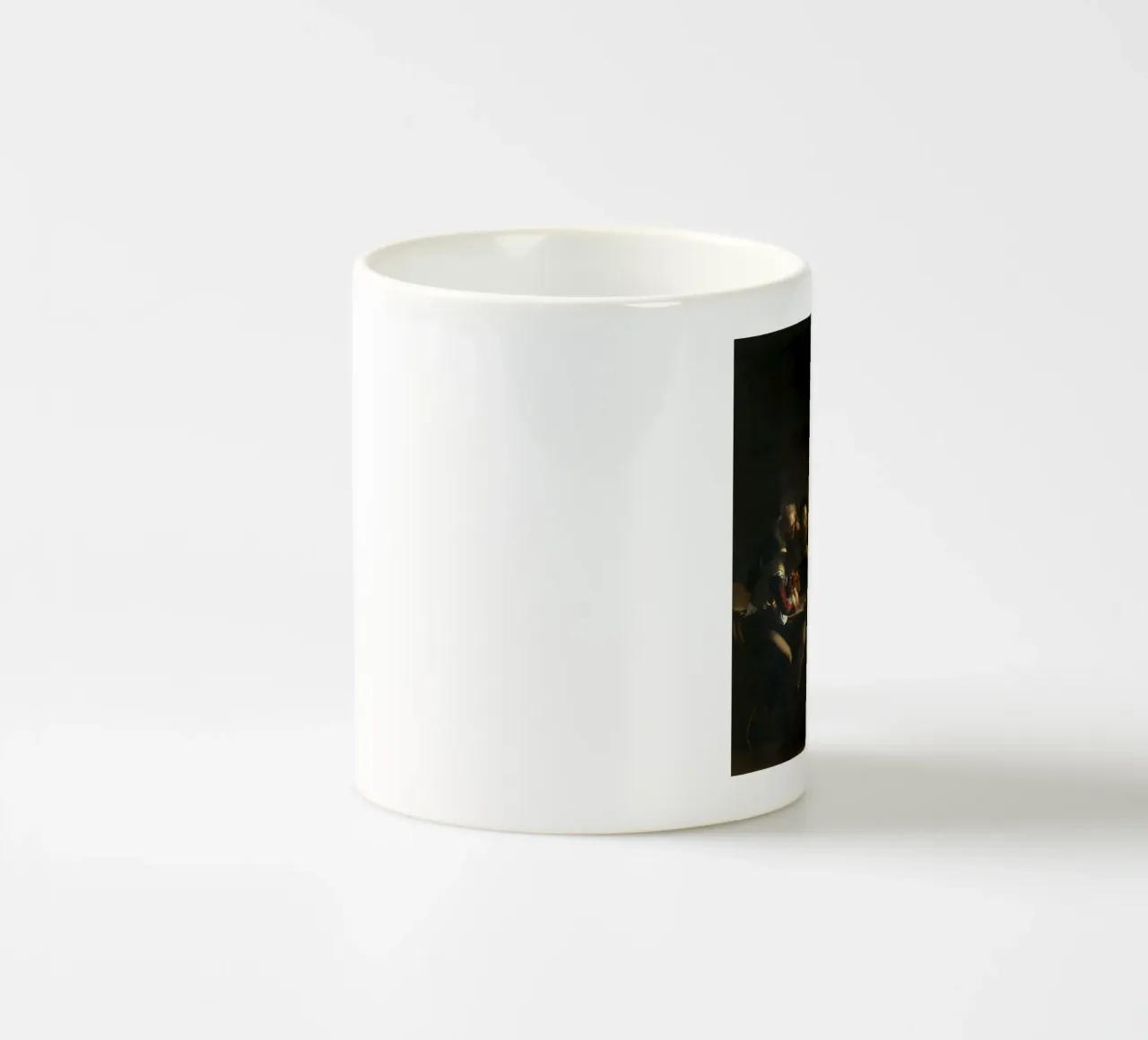 Caravaggio - La chiamata di San Matteo tazza in ceramica da Timeless Artworks