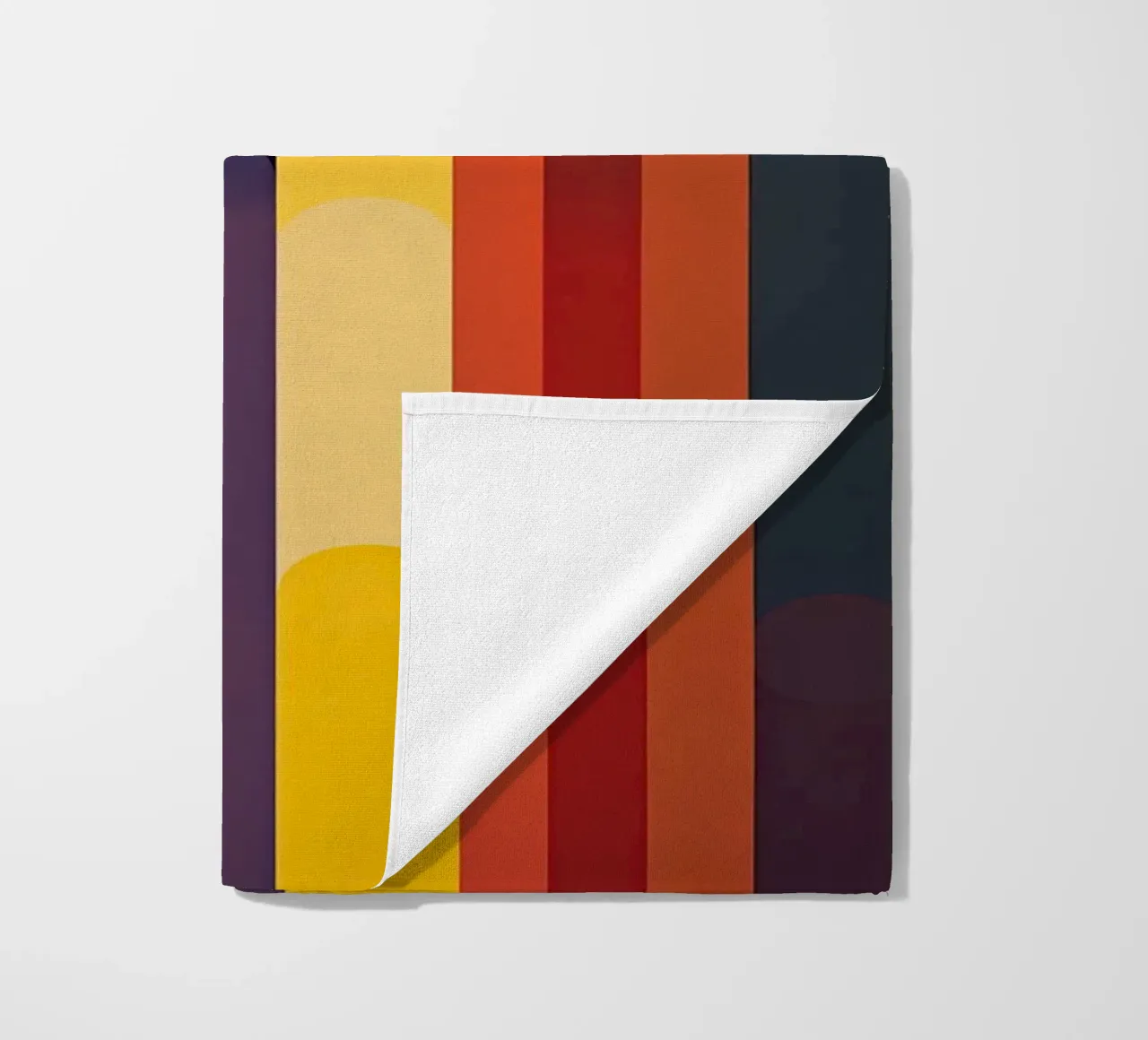 Abstract City Lights | Bauhaus Symphony beach towel by Autofocus