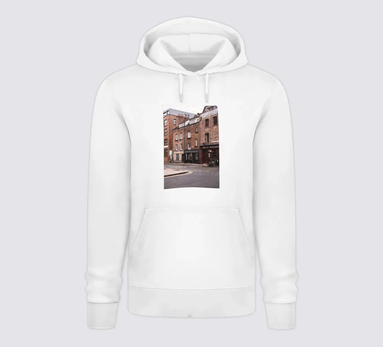 London, England I Brick architecture in Spitafields hoodie by Julie Travel Photography
