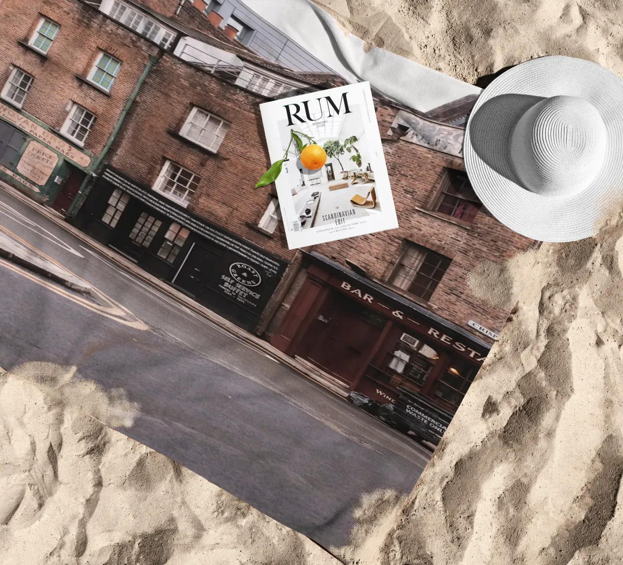 Londra, Inghilterra I Architettura in mattoni a Spitafields telo mare da Julie Travel Photography