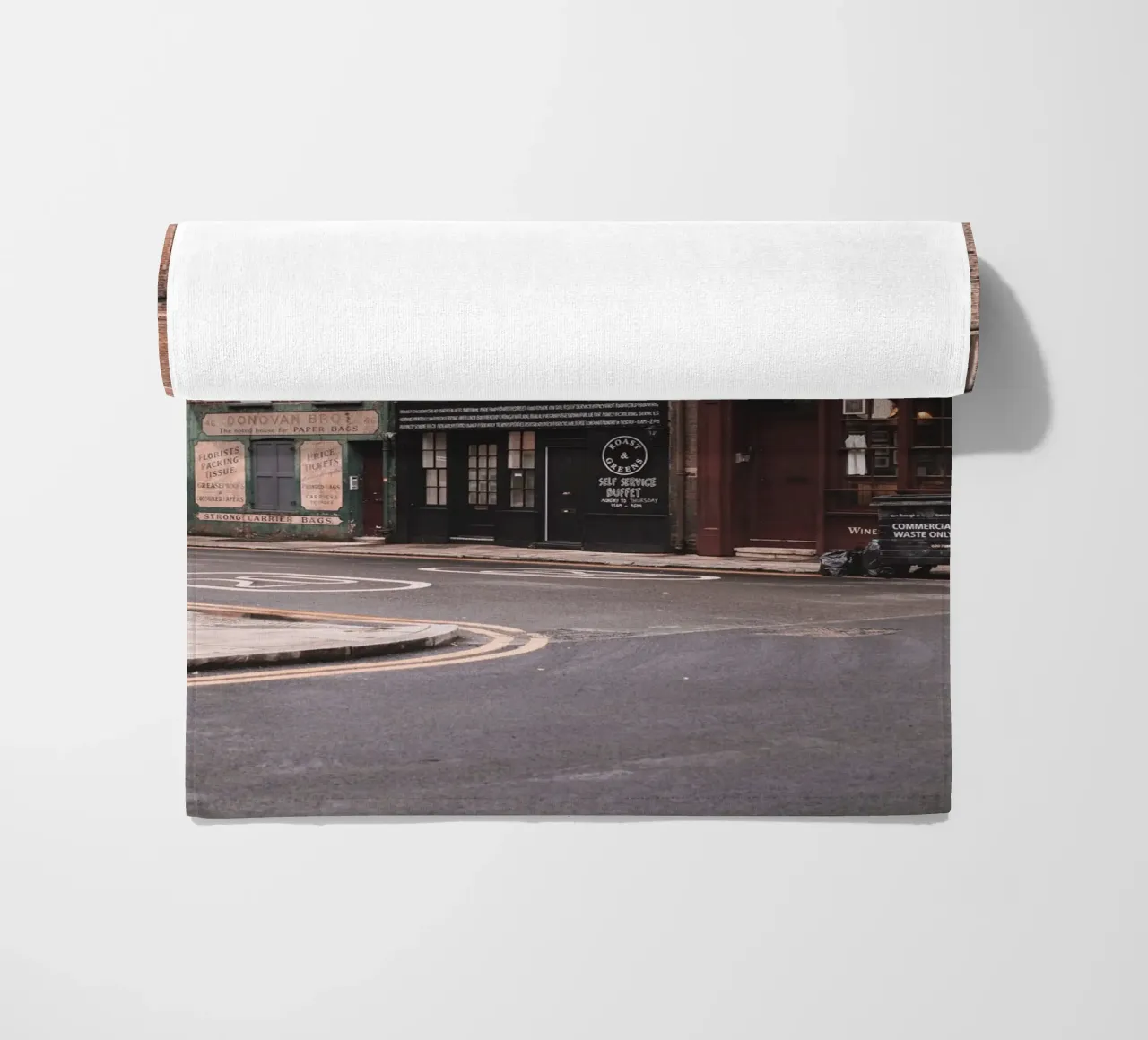 Londra, Inghilterra I Architettura in mattoni a Spitafields telo mare da Julie Travel Photography