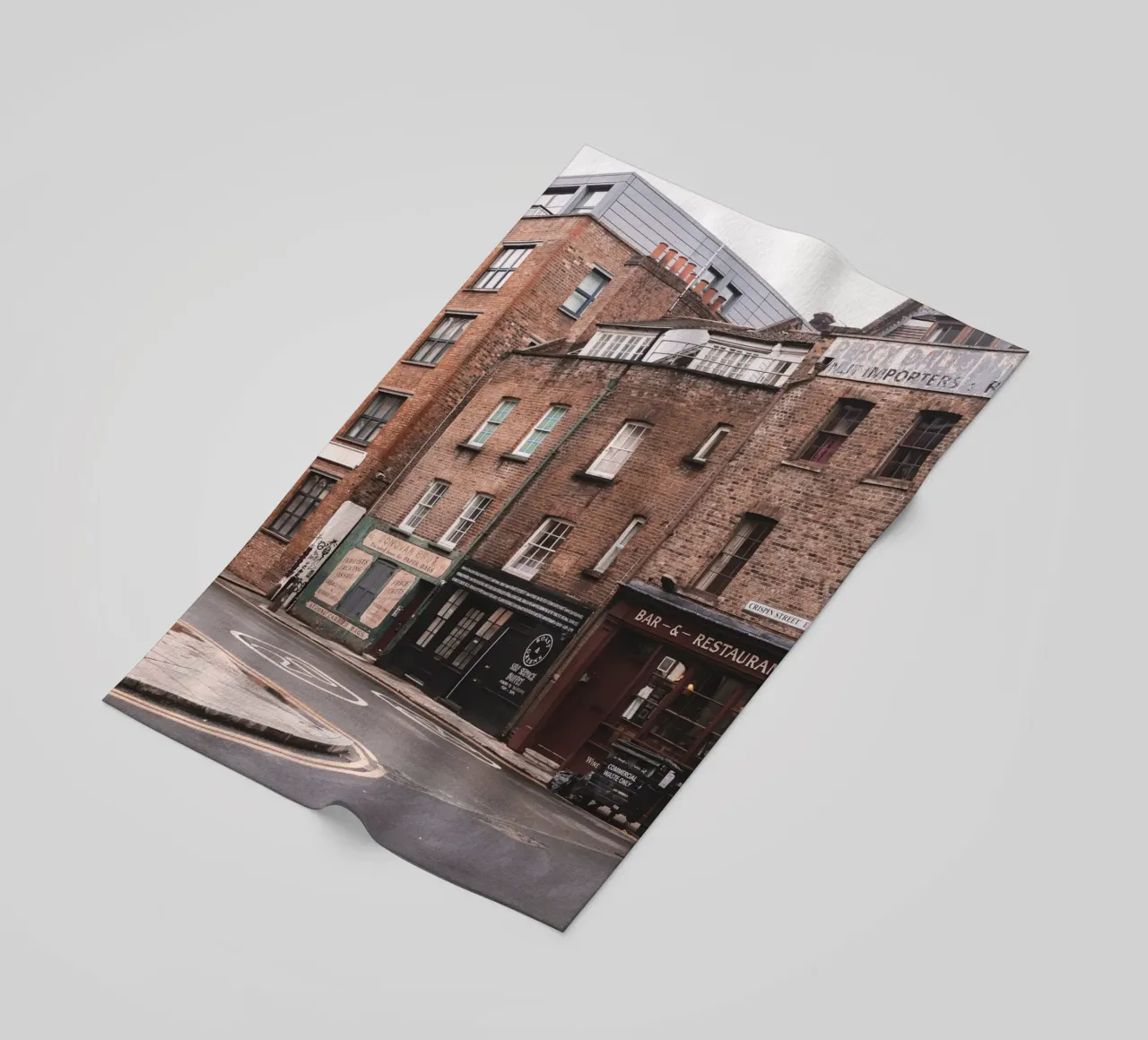 Londra, Inghilterra I Architettura in mattoni a Spitafields telo mare da Julie Travel Photography