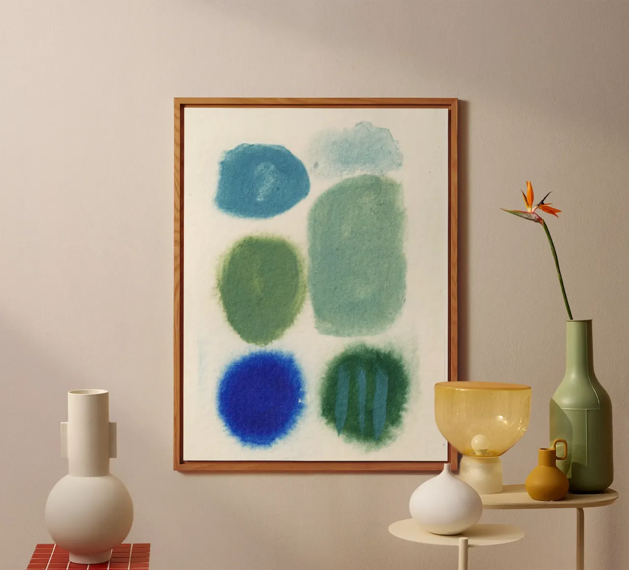 Blue circles alluminio dibond da Jasmyncheng