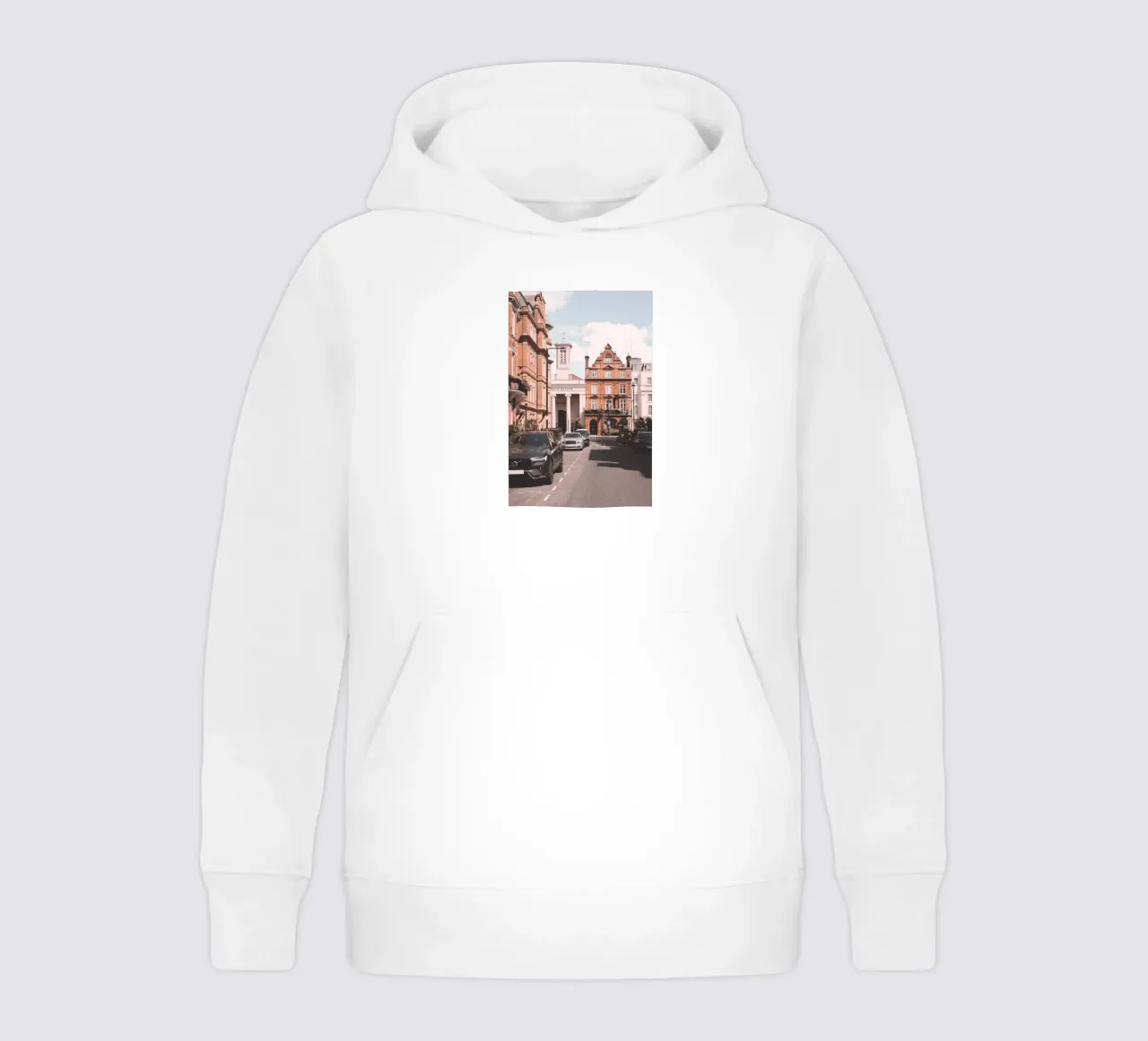 London, England I Viktorianische Architektur in Mayfair Kinder Hoodie von Julie Travel Photography