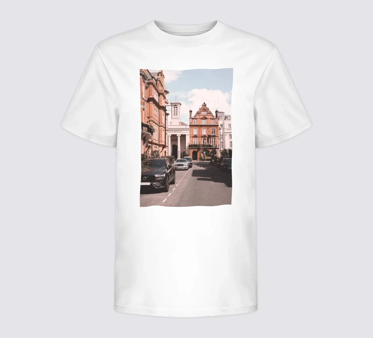 Londres, Angleterre I Architecture victorienne à Mayfair t-shirt enfant de Julie Travel Photography