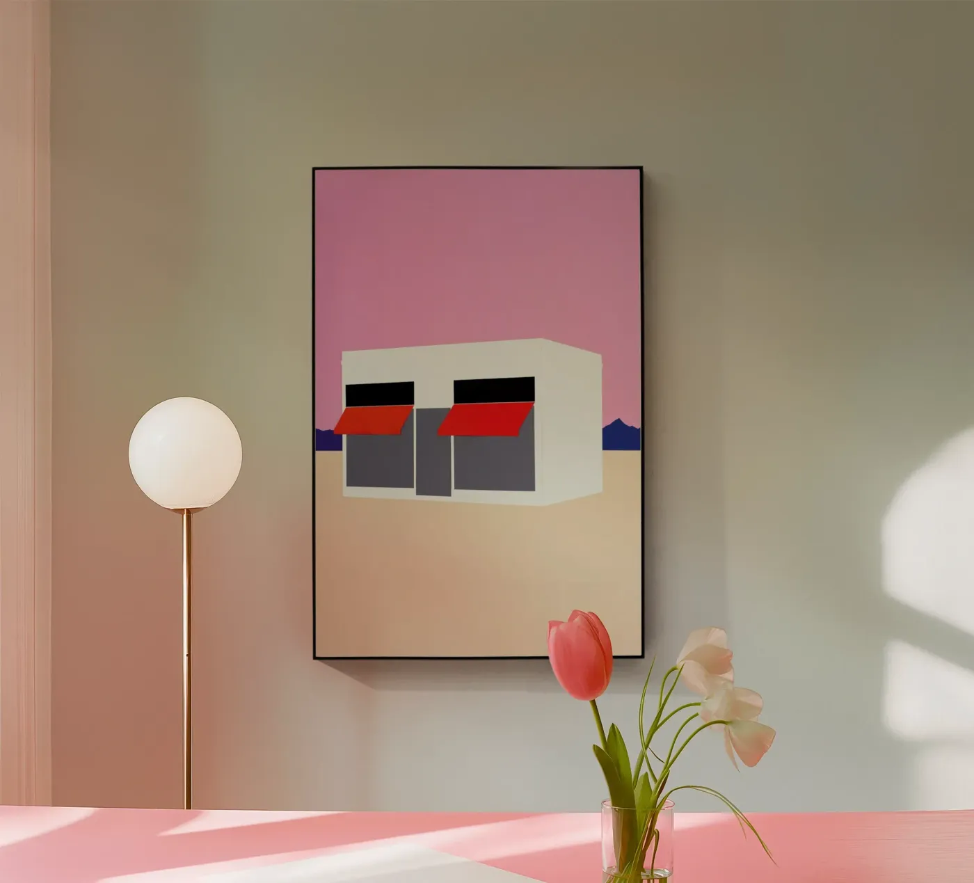 Sunset Boutique plexiglas de Rosi Feist