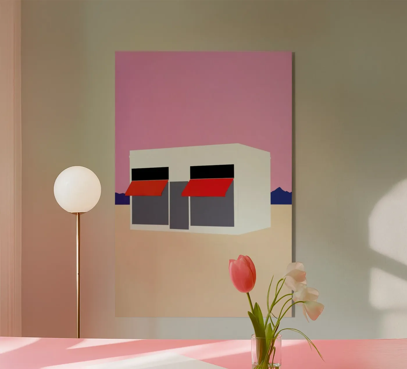 Sunset Boutique plexiglas de Rosi Feist