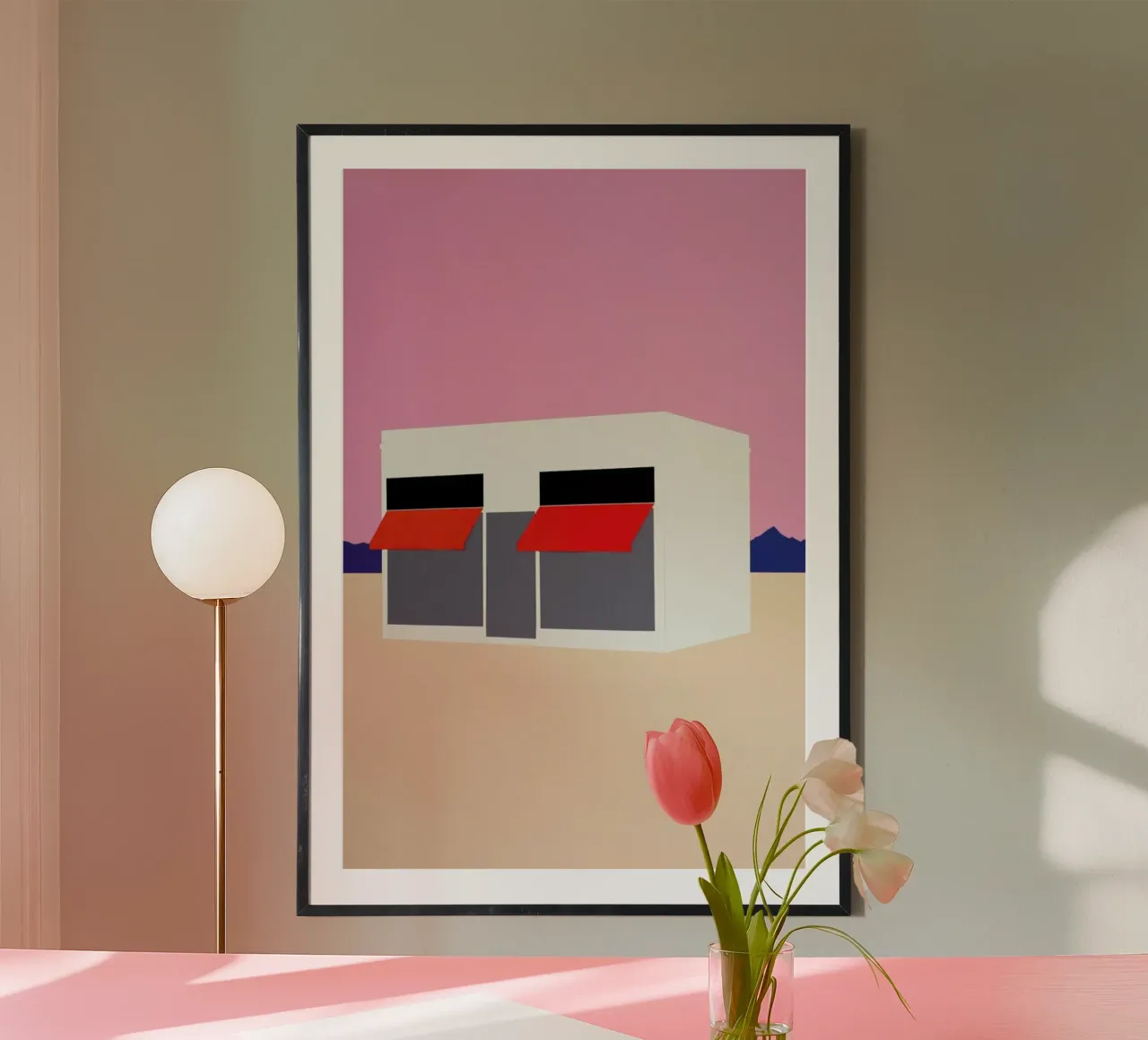 Sunset Boutique poster da Rosi Feist