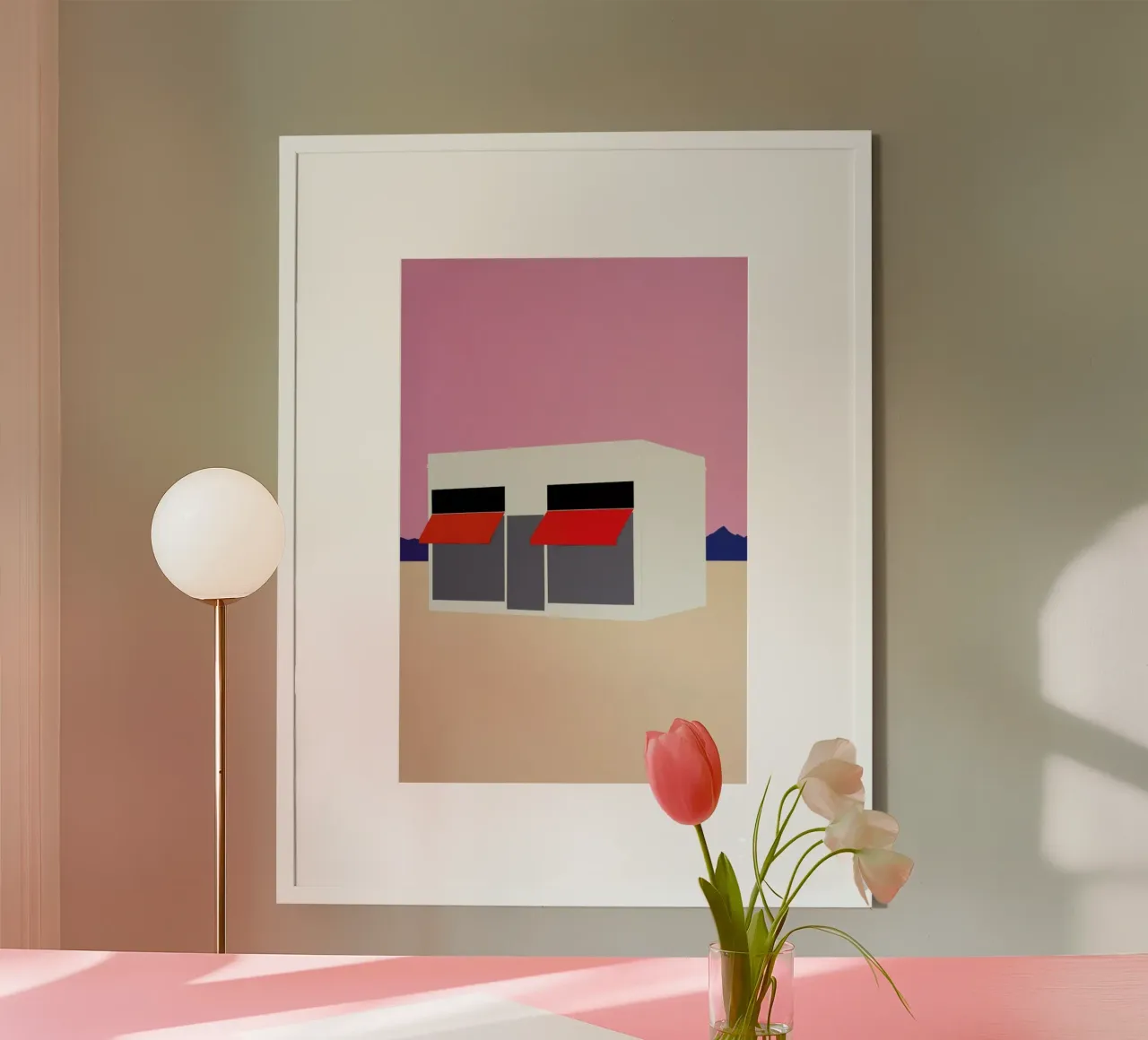 Sunset Boutique poster da Rosi Feist