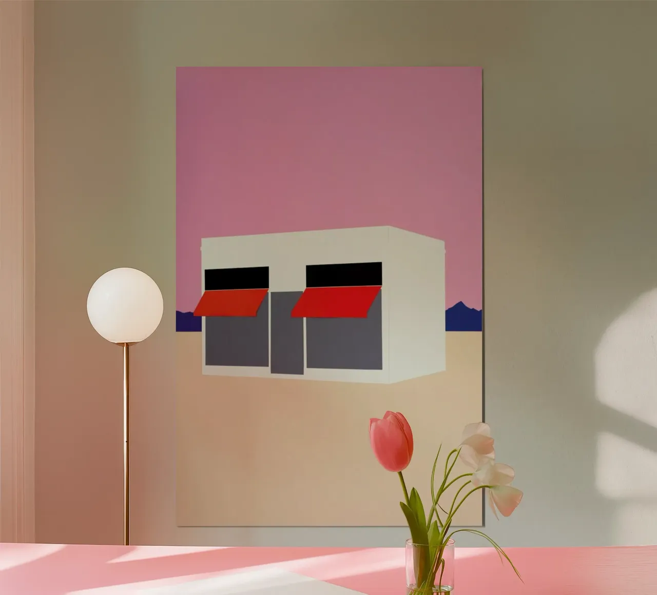 Sunset Boutique poster da Rosi Feist