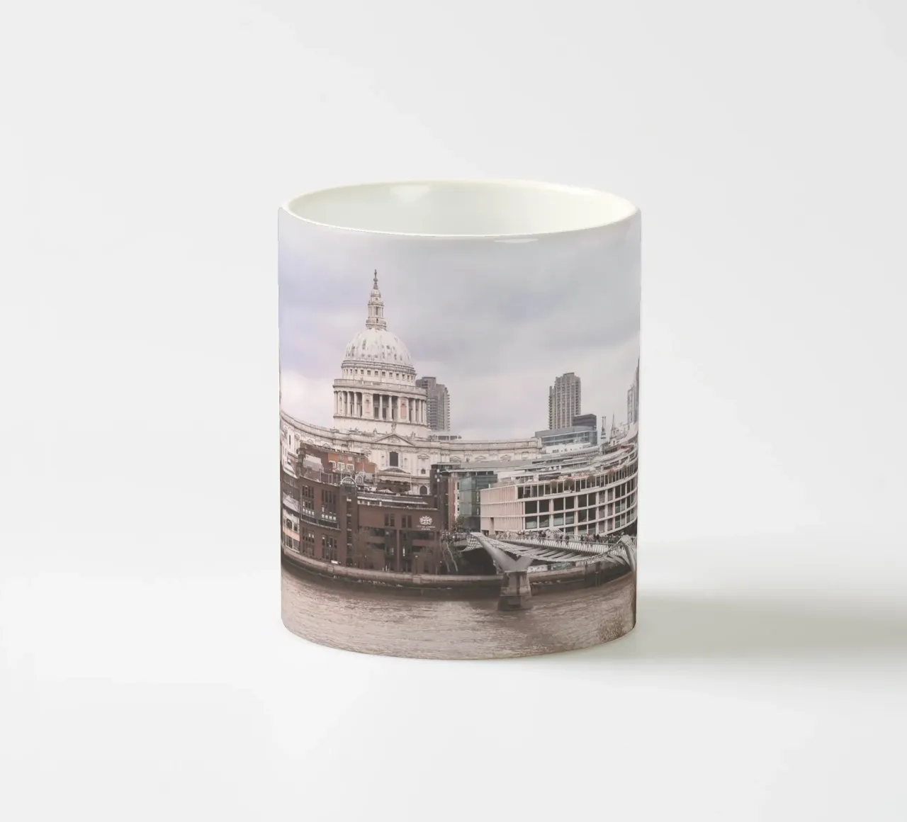 Londra, Inghilterra I Skyline sulla Cattedrale di Saint Paul tazza in ceramica da Julie Travel Photography
