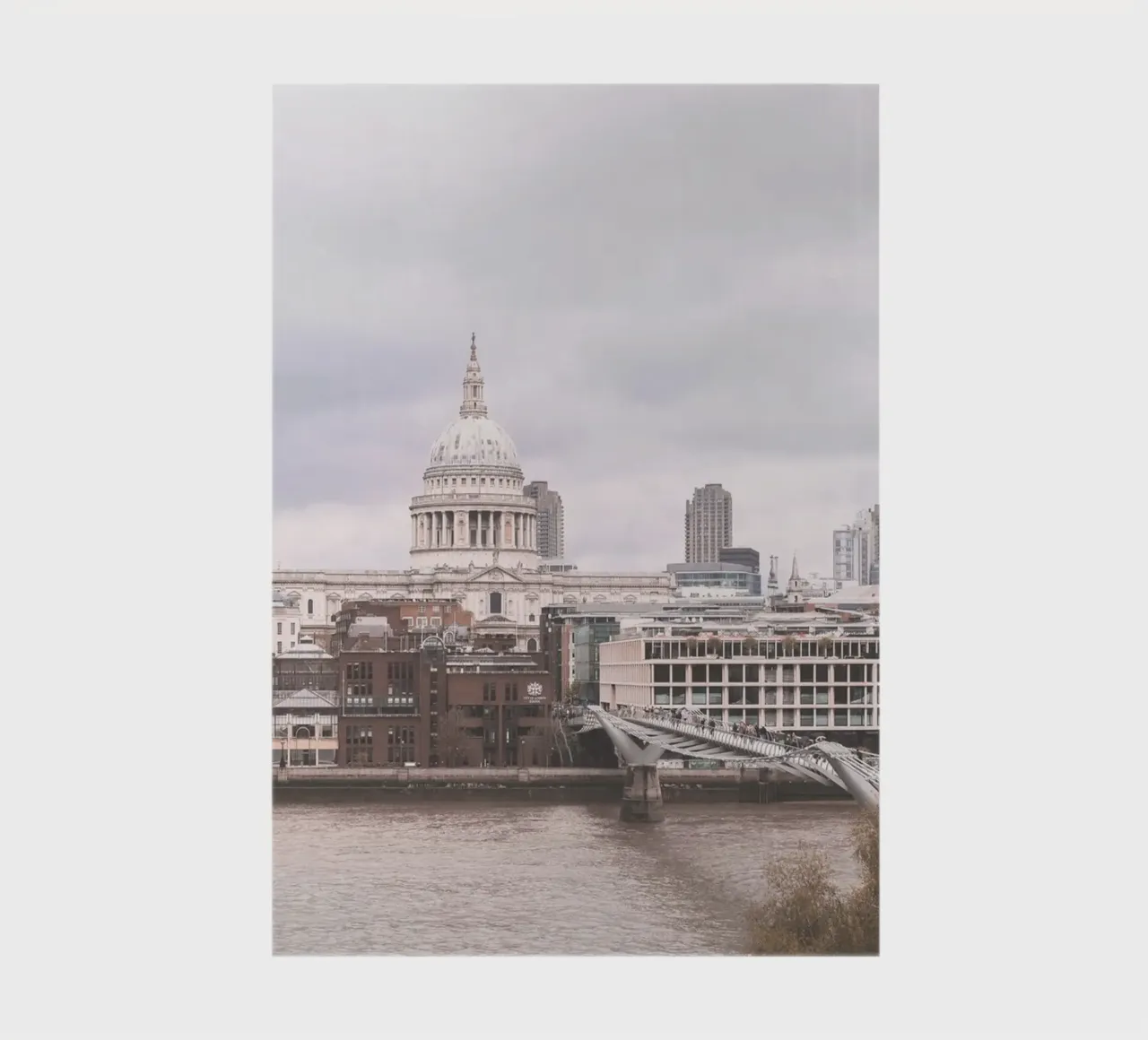 Londra, Inghilterra I Skyline sulla Cattedrale di Saint Paul diario da Julie Travel Photography