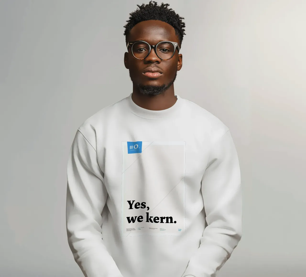 Yes we kern felpa da Stefano Joker Lionetti