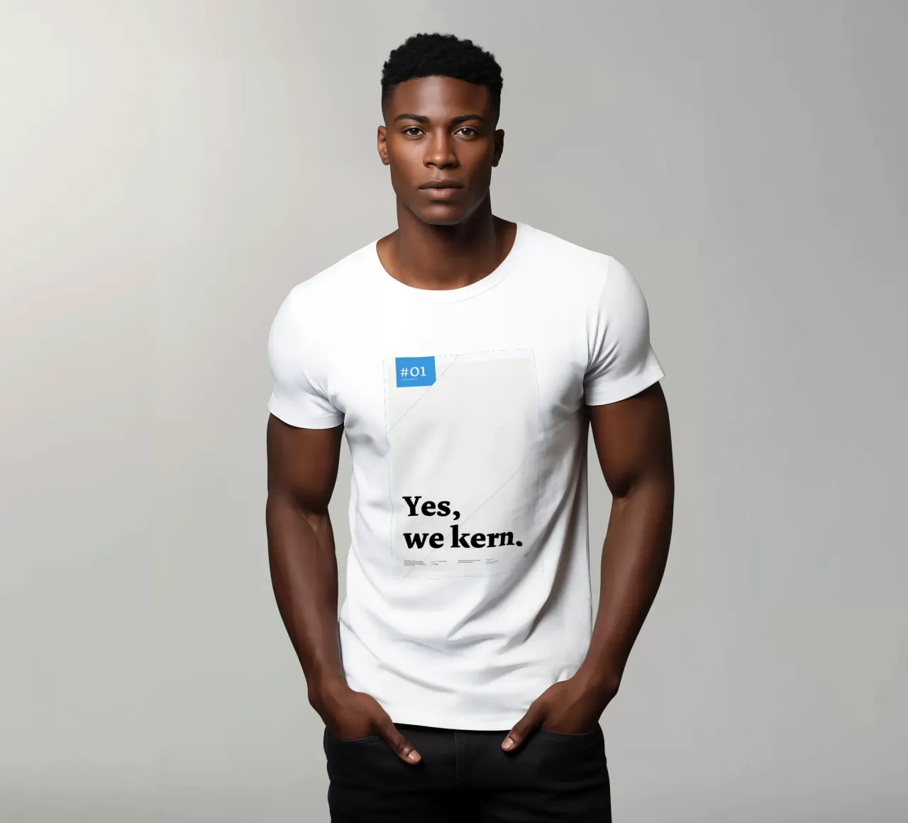 Yes we kern t-shirt da Stefano Joker Lionetti