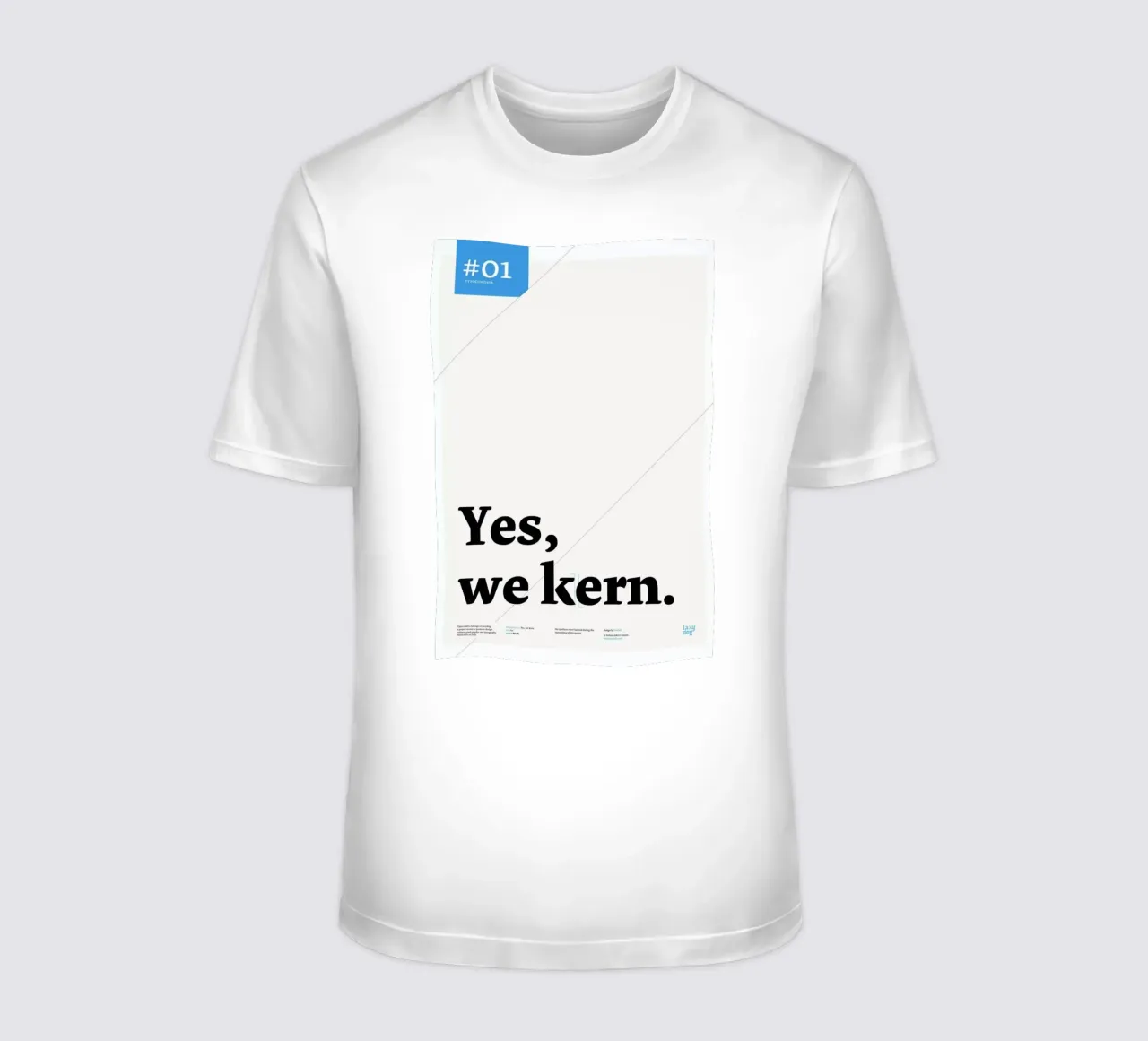 Yes we kern t-shirt da Stefano Joker Lionetti