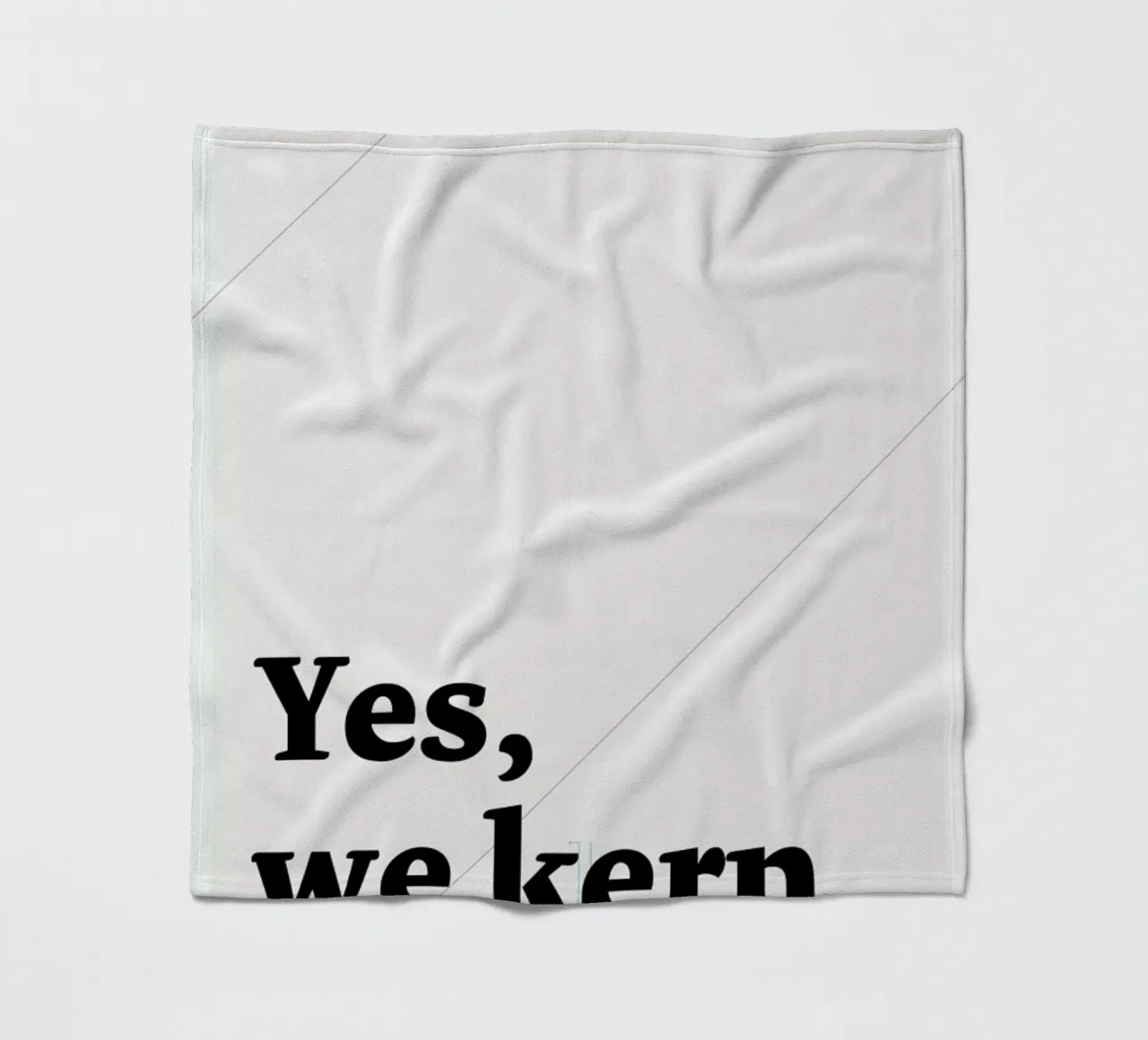 Yes we kern coperta in pile da Stefano Joker Lionetti