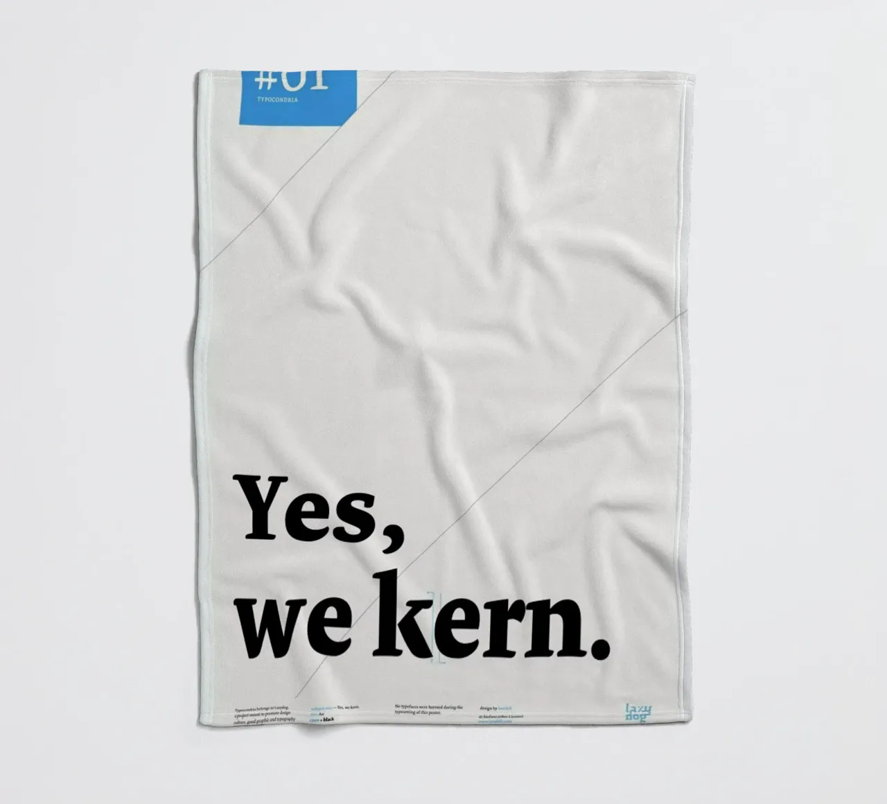 Yes we kern coperta in pile da Stefano Joker Lionetti