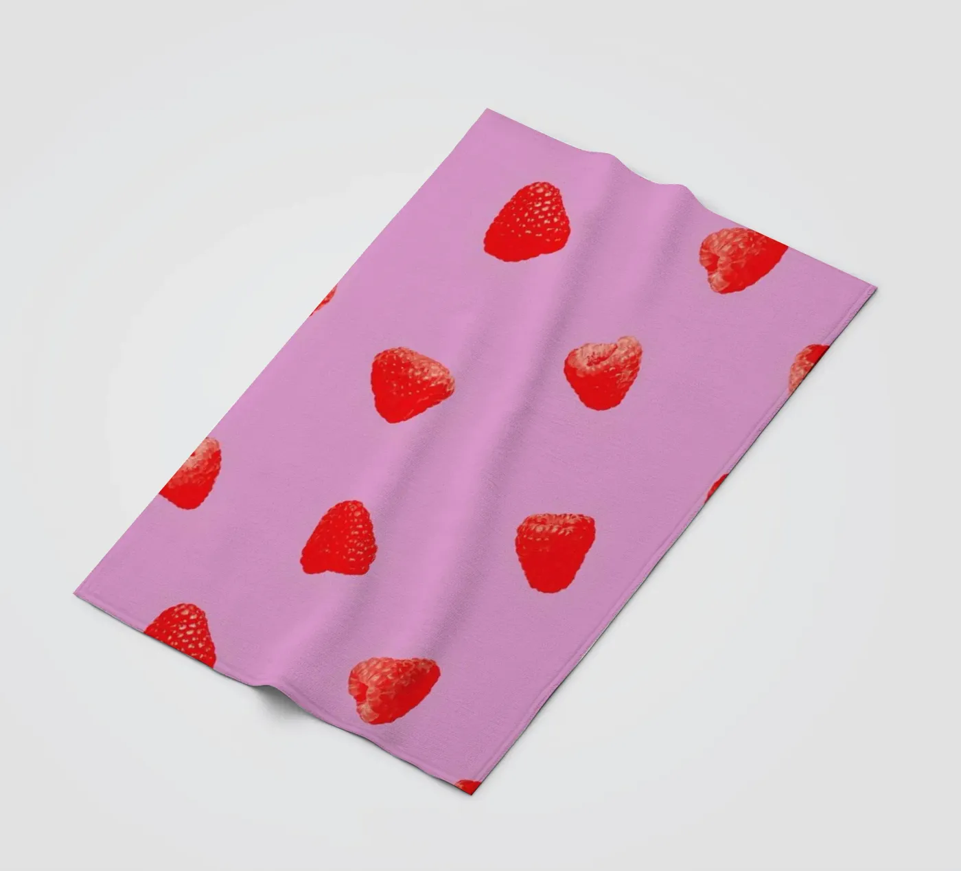 Raspberry Heaven Fleecedecke von STUDIO LEEMO