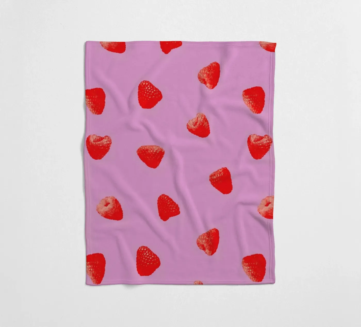 Raspberry Heaven Fleecedecke von STUDIO LEEMO
