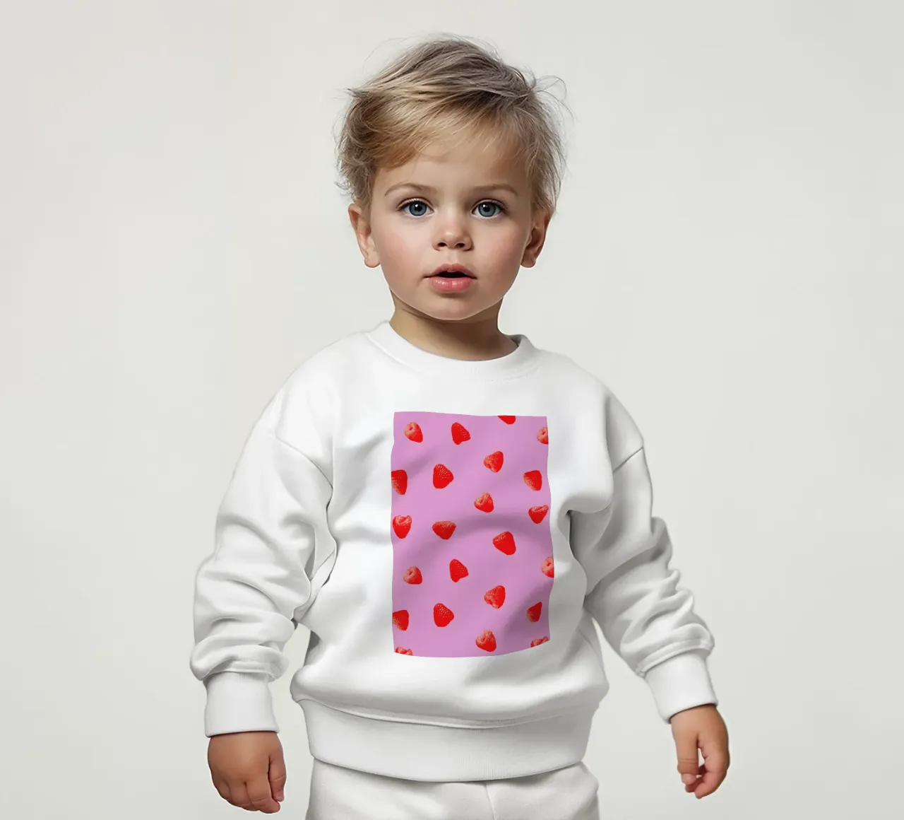Raspberry Heaven felpa neonato da STUDIO LEEMO