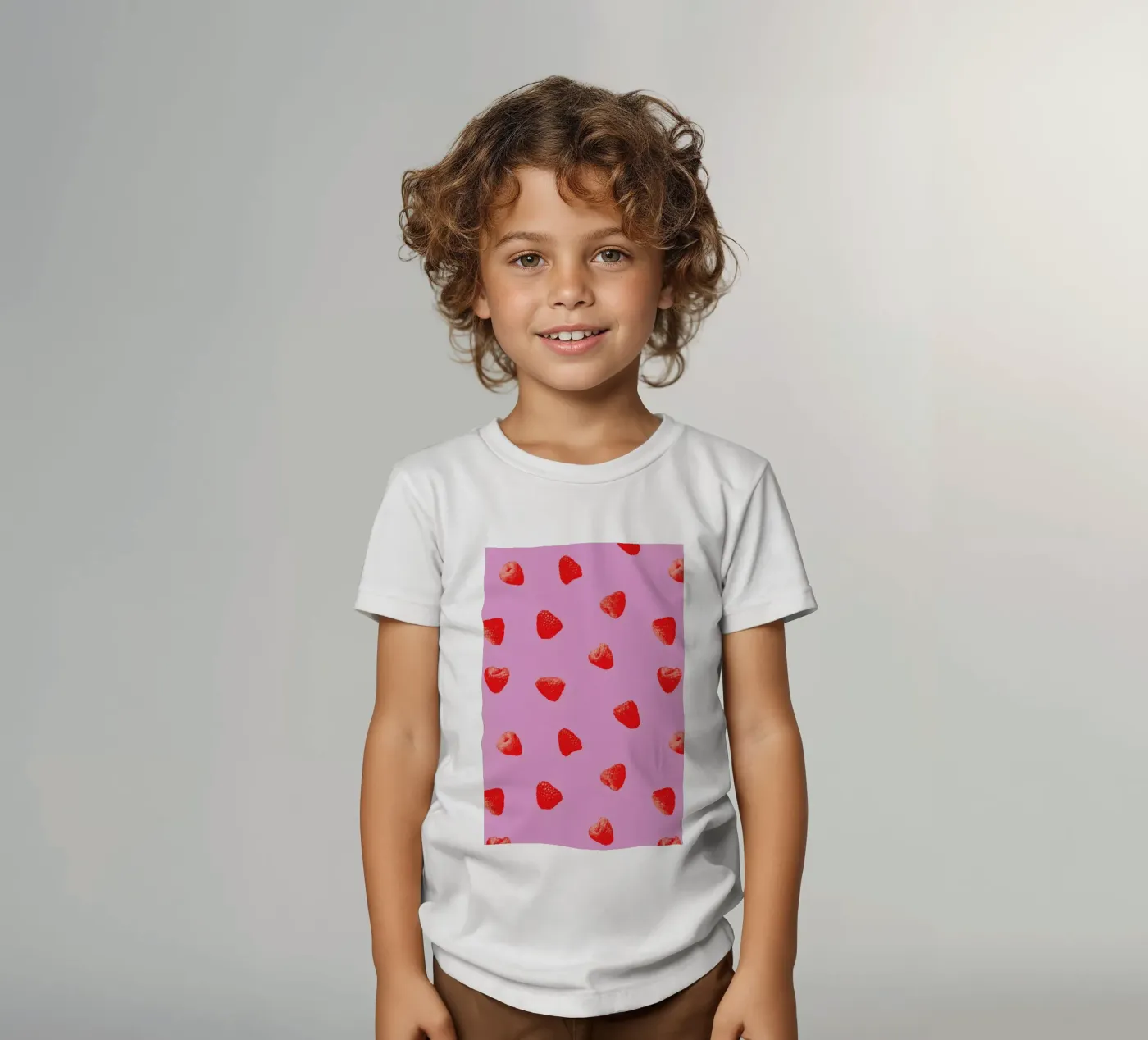 Raspberry Heaven t-shirt bambini da STUDIO LEEMO