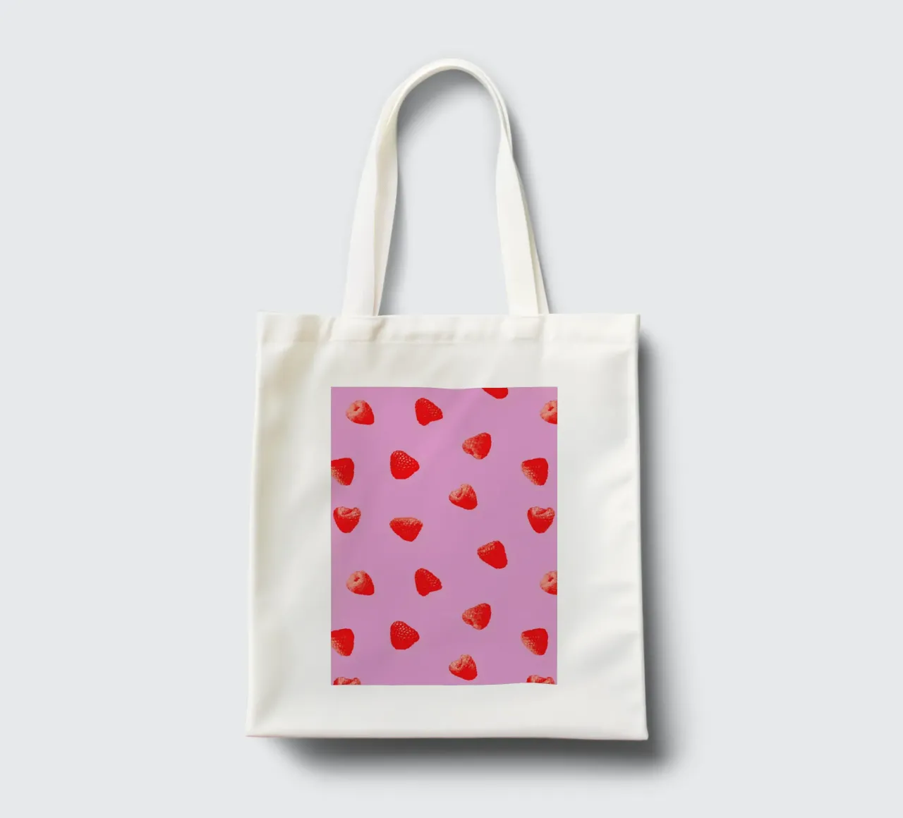 Raspberry Heaven borsa in juta da STUDIO LEEMO