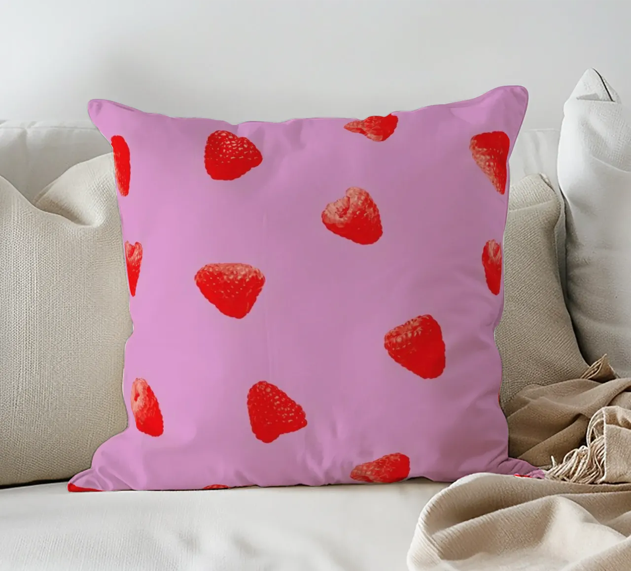 Raspberry Heaven cuscino da STUDIO LEEMO