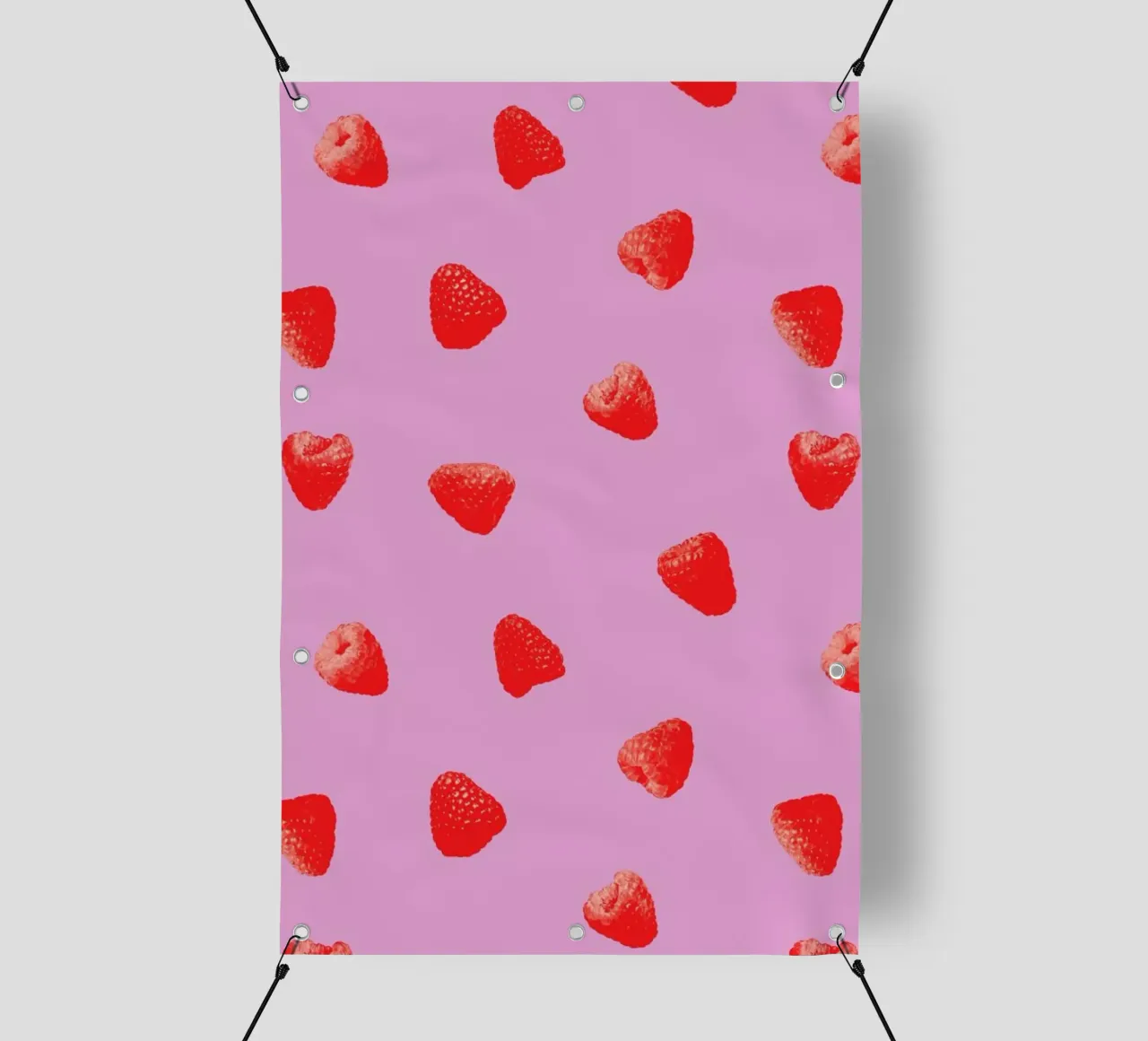Raspberry Heaven telo in pvc da STUDIO LEEMO