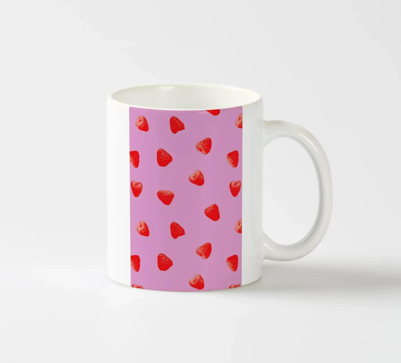 Raspberry Heaven ceramic mug by STUDIO LEEMO