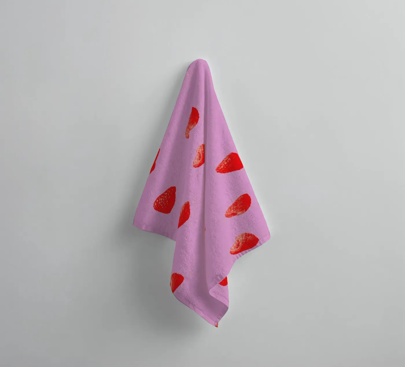 Raspberry Heaven badhanddoek van STUDIO LEEMO