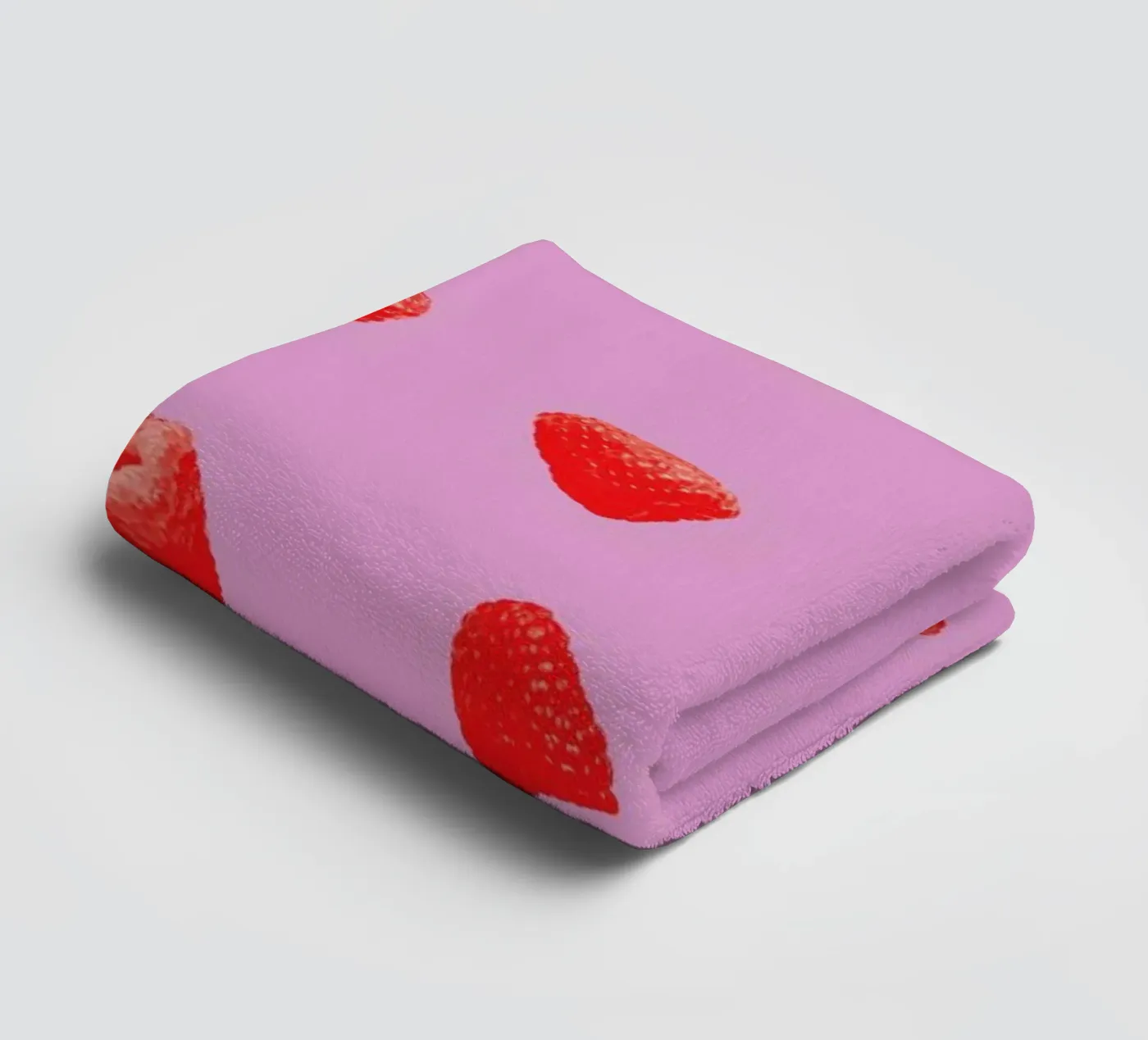 Raspberry Heaven badhanddoek van STUDIO LEEMO