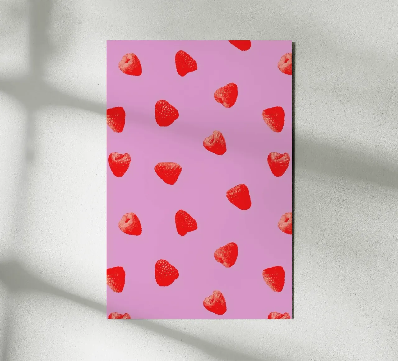 Raspberry Heaven alluminio dibond da STUDIO LEEMO