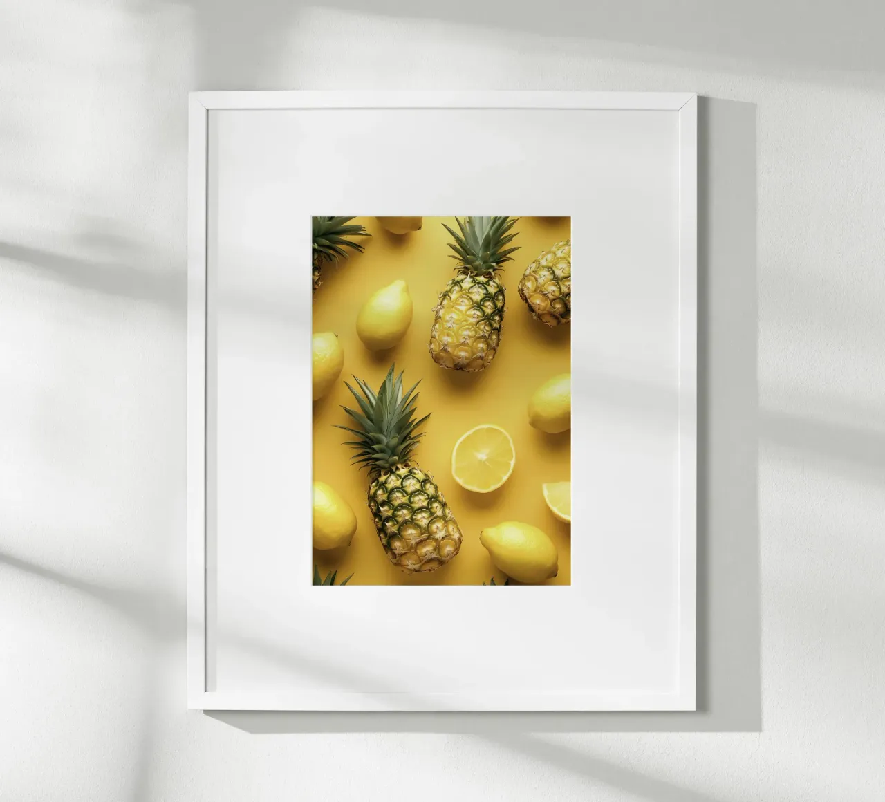 Gelbe Zitronen und Ananas Sammlung Hahnemühle von Cat Grafic Design